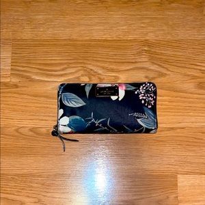 Kate spade gently used floral wallet